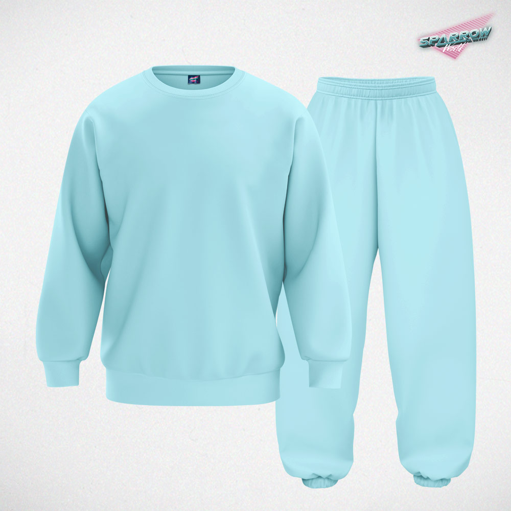 Men's sweatshirt oversize and men's oversize tracksuit bottoms