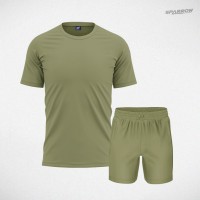 Premium T-shirt and cotton shorts – Men