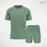 Premium T-shirt and cotton shorts – Men