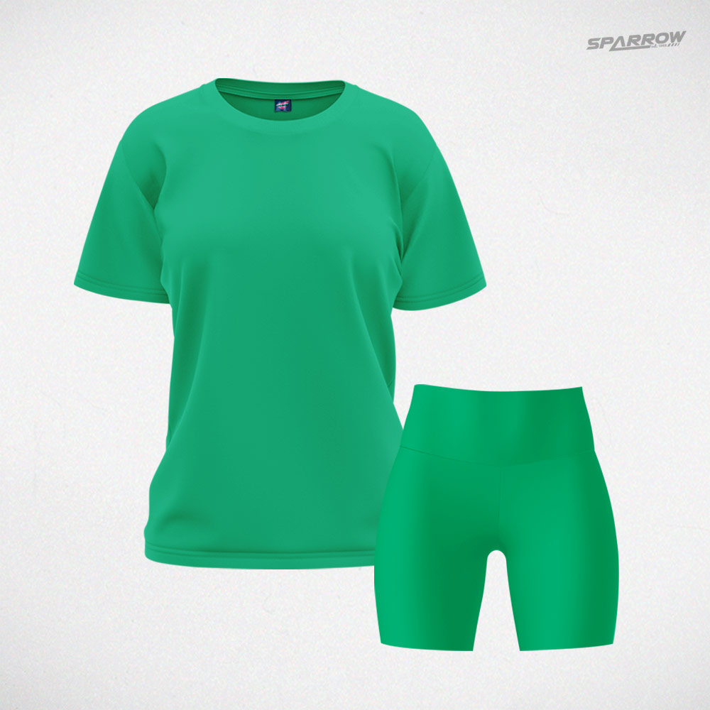 Oversize T-shirt and Leggings Shorts – Women’s