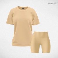 Oversize T-shirt and Leggings Shorts – Women’s