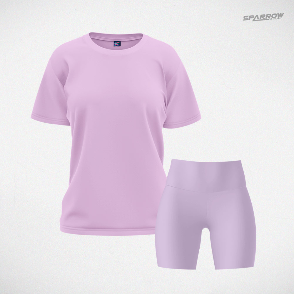 Oversize T-shirt and Leggings Shorts – Women’s
