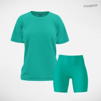 Oversize T-shirt and Leggings Shorts – Women’s