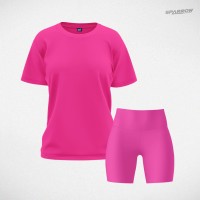 Oversize T-shirt and Leggings Shorts – Women’s