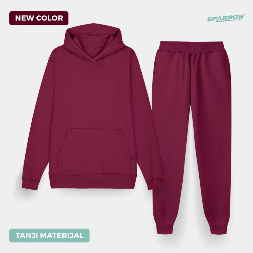 Hooded Sweatshirt with Regular Bottom – Men’s (lightweight fabrics)