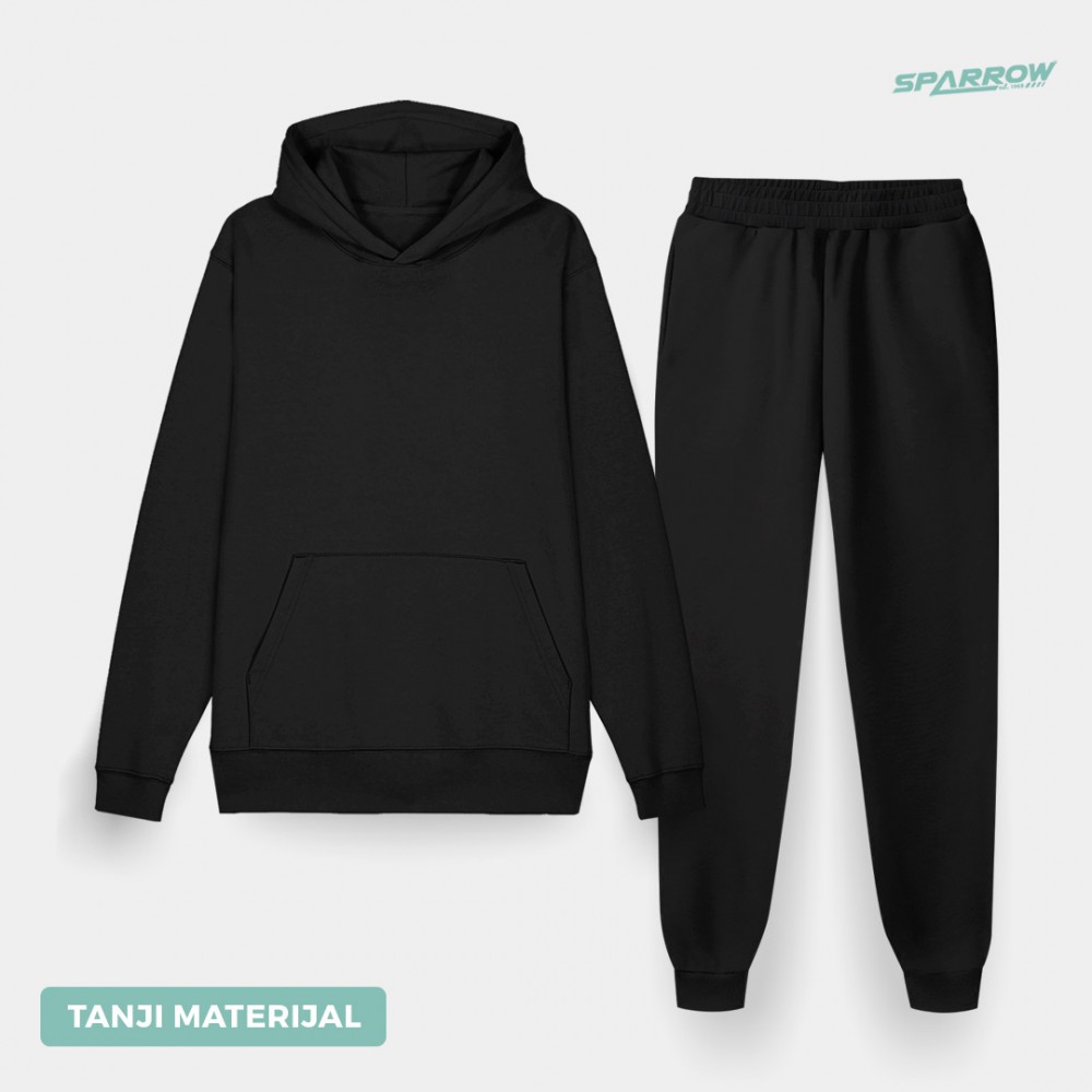 Hooded Sweatshirt with Regular Bottom – Men’s (lightweight fabrics)