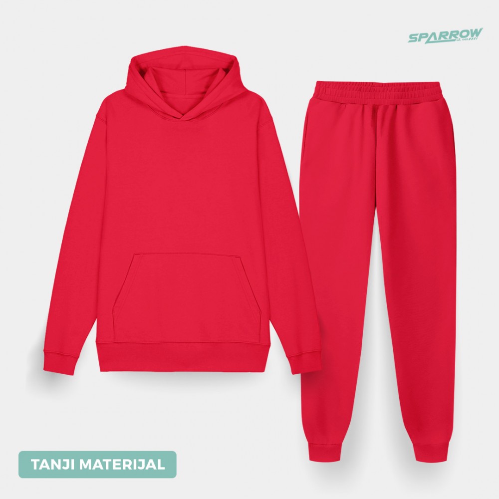 Hooded Sweatshirt with Regular Bottom – Men’s (lightweight fabrics)