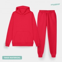 Hooded Sweatshirt with Regular Bottom – Men’s (lightweight fabrics)