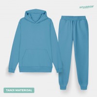Hooded Sweatshirt with Regular Bottom – Men’s (lightweight fabrics)