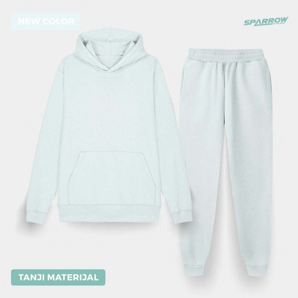 Hooded Sweatshirt with Regular Bottom – Men’s (lightweight fabrics)