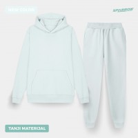 Hooded Sweatshirt with Regular Bottom – Men’s (lightweight fabrics)