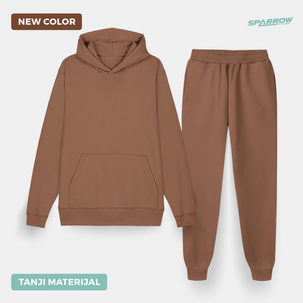 Hooded Sweatshirt with Regular Bottom – Men’s (lightweight fabrics)