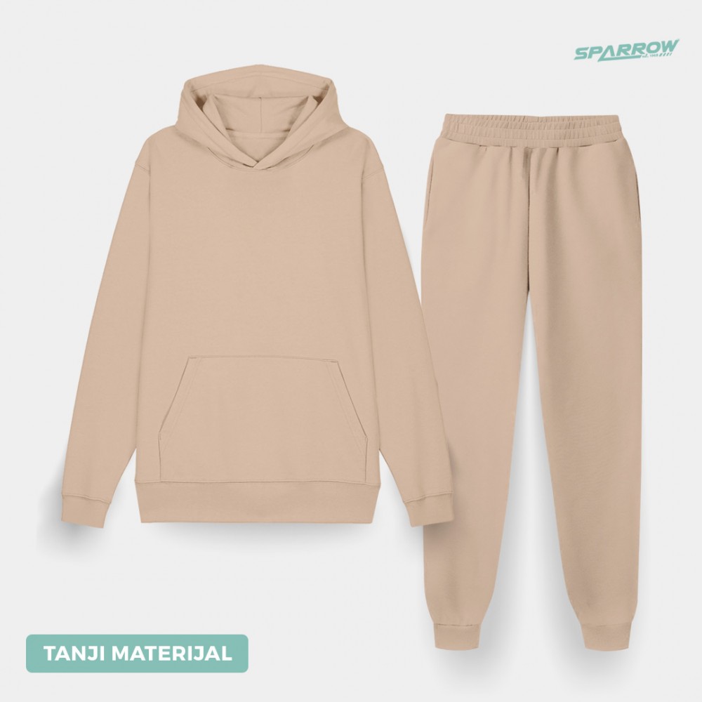 Hooded Sweatshirt with Regular Bottom – Men’s (lightweight fabrics)