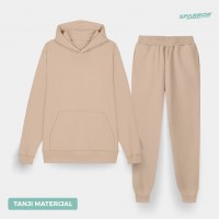 Hooded Sweatshirt with Regular Bottom – Men’s (lightweight fabrics)
