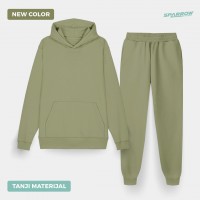 Hooded Sweatshirt with Regular Bottom – Men’s (lightweight fabrics)