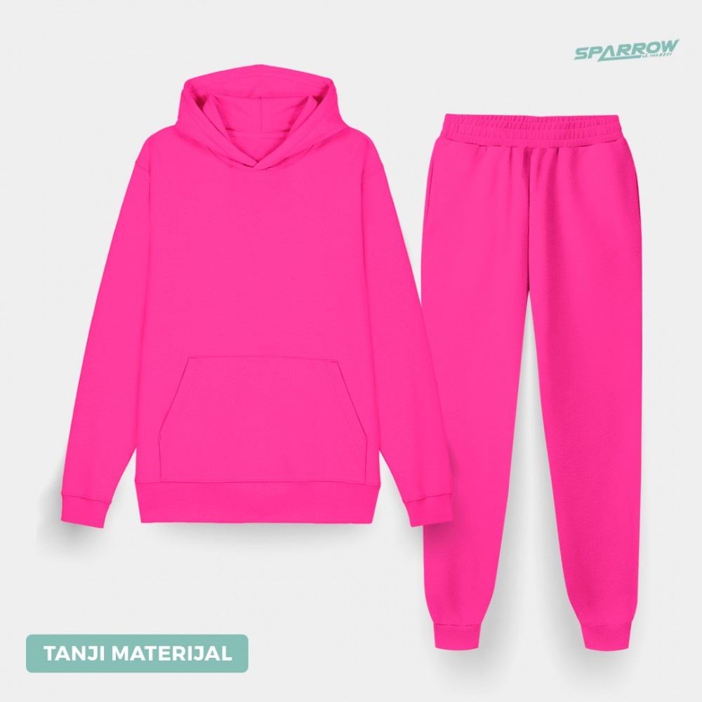 Hooded Sweatshirt with Regular Bottom – Men’s (lightweight fabrics)