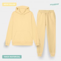 Hooded Sweatshirt with Regular Bottom – Men’s (lightweight fabrics)