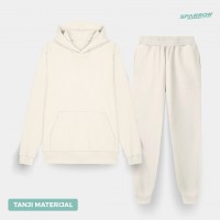 Hooded Sweatshirt with Regular Bottom – Men’s (lightweight fabrics)