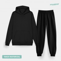 Hooded Sweatshirt with Regular Bottom – Women’s (lightweight fabrics)