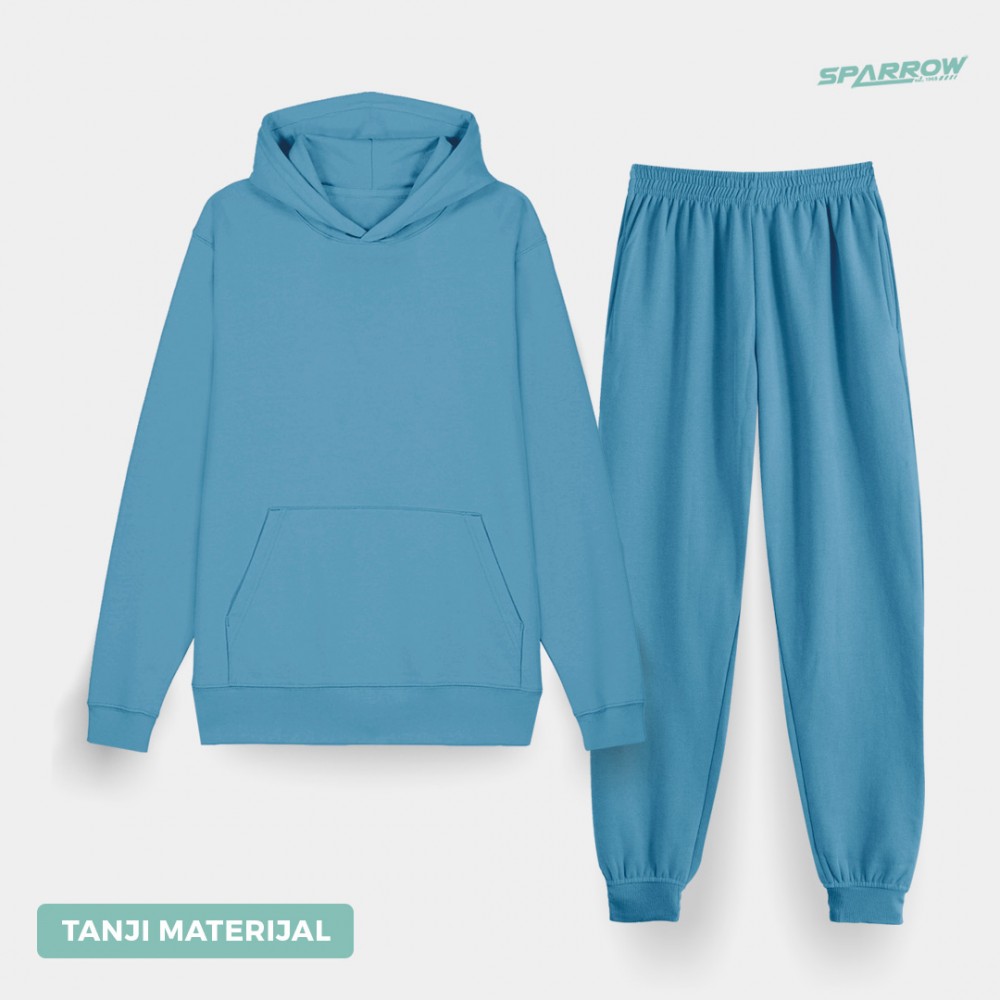 Hooded Sweatshirt with Regular Bottom – Women’s (lightweight fabrics)