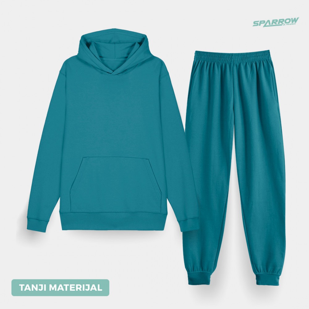 Hooded Sweatshirt with Regular Bottom – Women’s (lightweight fabrics)