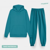 Hooded Sweatshirt with Regular Bottom – Women’s (lightweight fabrics)