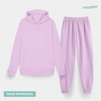 Hooded Sweatshirt with Regular Bottom – Women’s (lightweight fabrics)