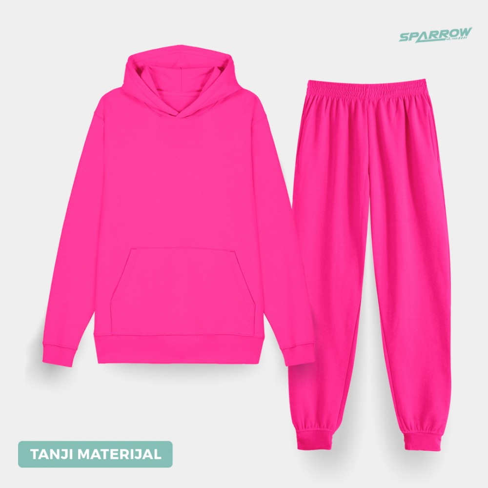 Hooded Sweatshirt with Regular Bottom – Women’s (lightweight fabrics)
