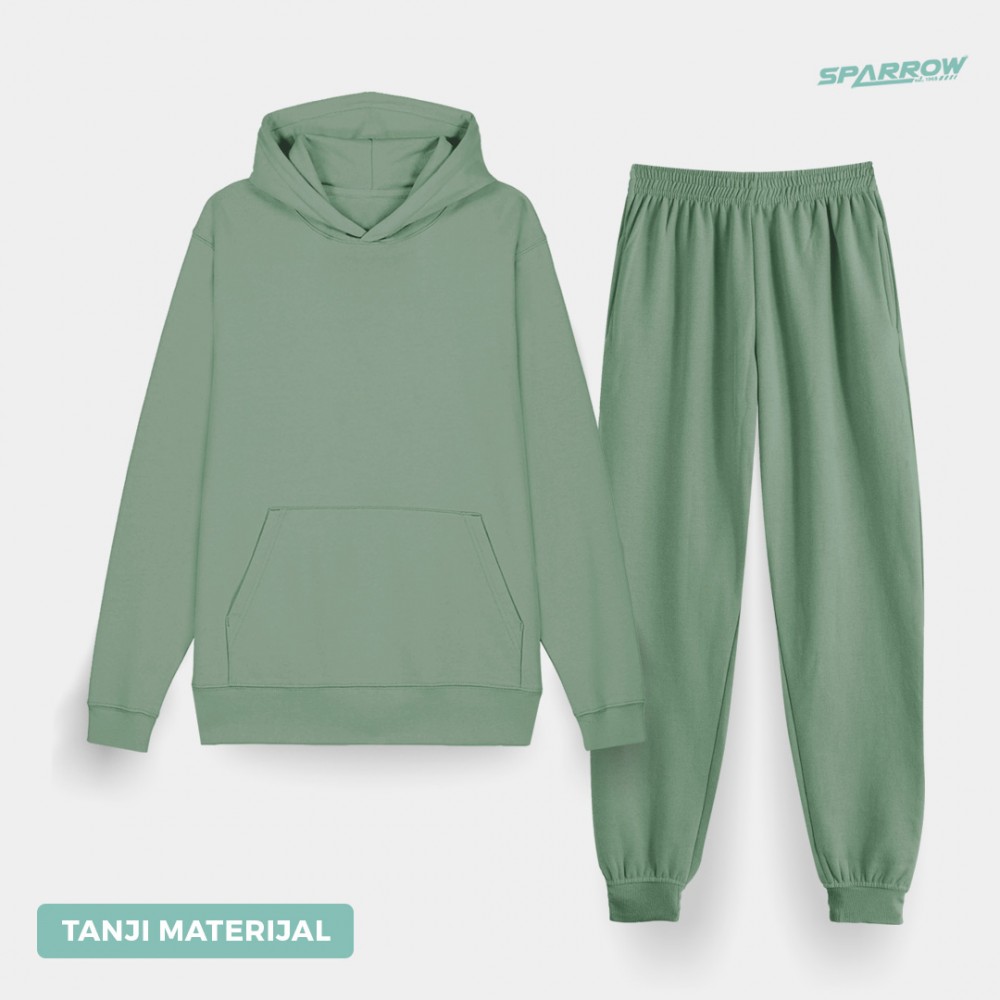 Hooded Sweatshirt with Regular Bottom – Women’s (lightweight fabrics)