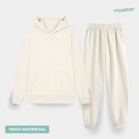 Hooded Sweatshirt with Regular Bottom – Women’s (lightweight fabrics)