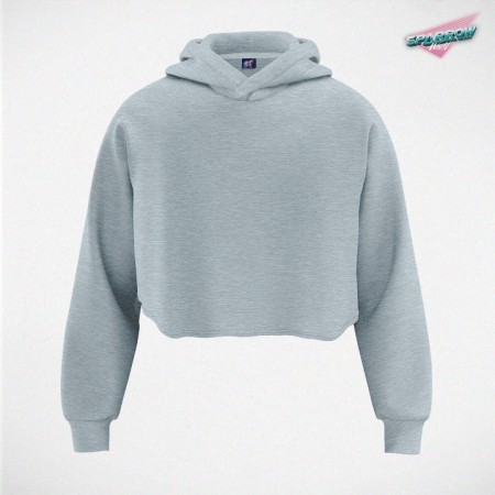 Crop Top duks -kapuljača