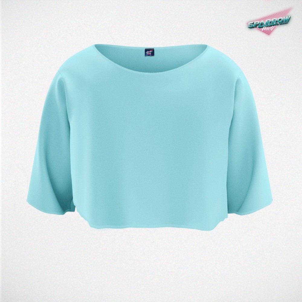 Sparrow Crop Top duks 3/4