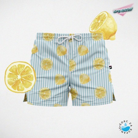 Sparrow patterned swimming shorts