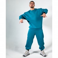 Men's sweatshirt oversize and men's oversize tracksuit bottoms
