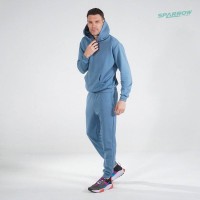 Hoodie and Slim Fit Sweatpants – Men (lighter material)