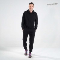 Hoodie and Slim Fit Sweatpants – Men (lighter material)