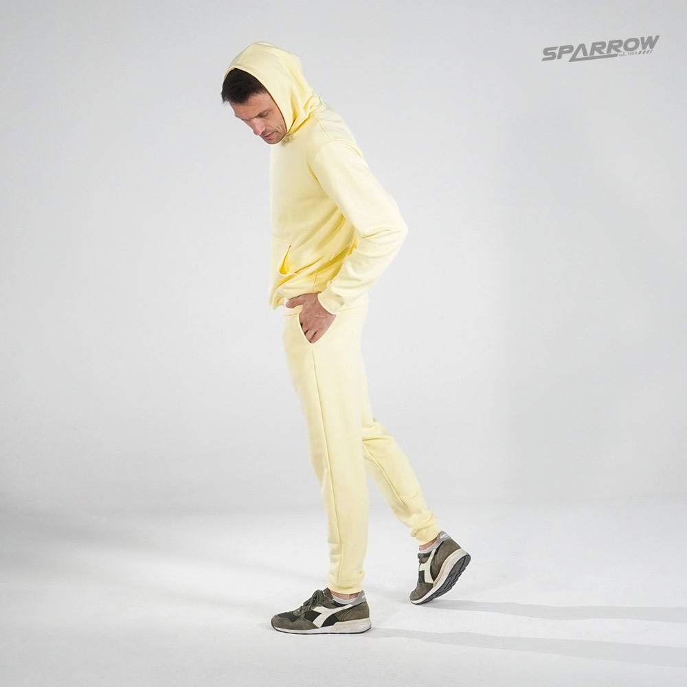 Hoodie and Slim Fit Sweatpants – Men (lighter material)