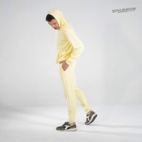 Hoodie and Slim Fit Sweatpants – Men (lighter material)