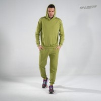 Hoodie and Slim Fit Sweatpants – Men (lighter material)