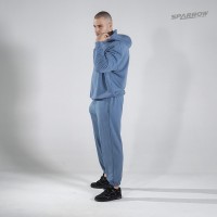 Oversized hoodie with hood and bottoms - men's (thin material)