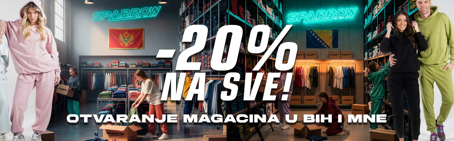 Slajd Sparrow sezonsko sniženje