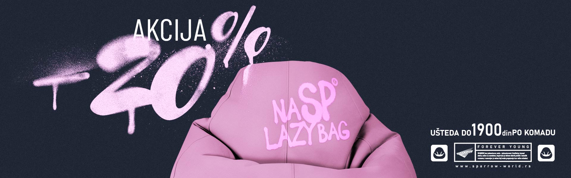 Slajd Sparrow sezonsko sniženje